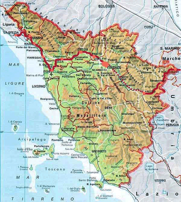 mappatoscana