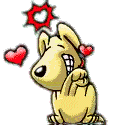 dog loves